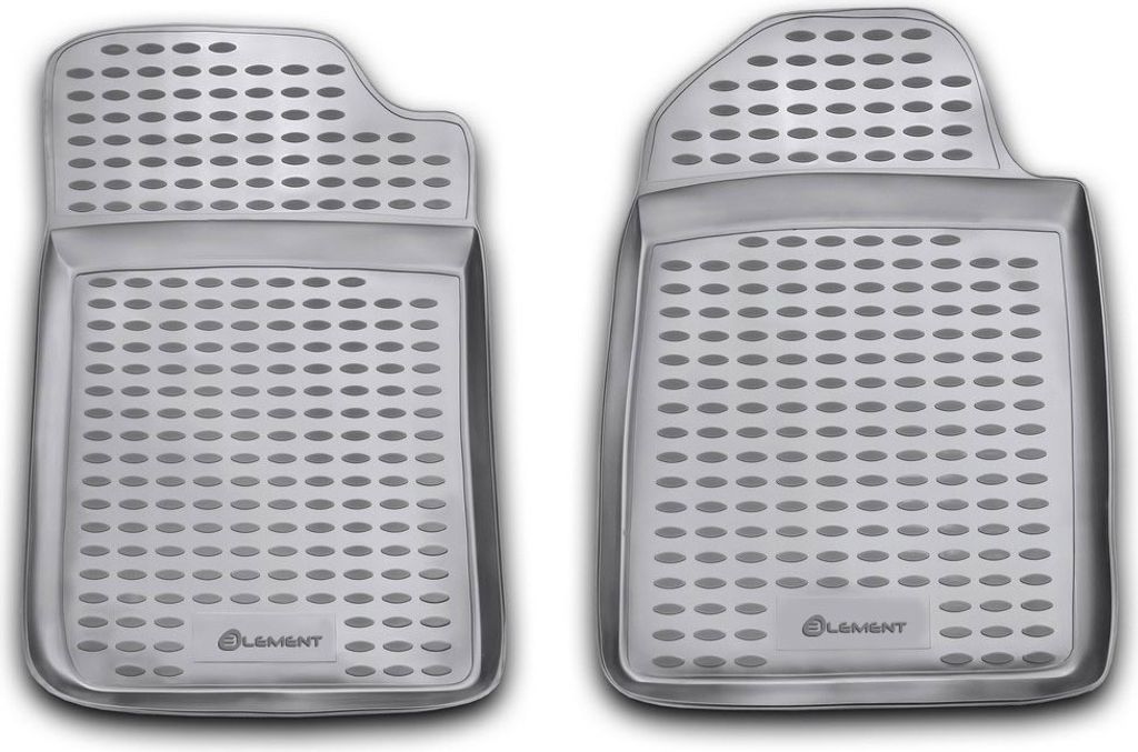 ELEMENT Gummi-Fussmatten 3D kompatible mit RENAULT Kangoo, 1998-2008, 2 tlg.