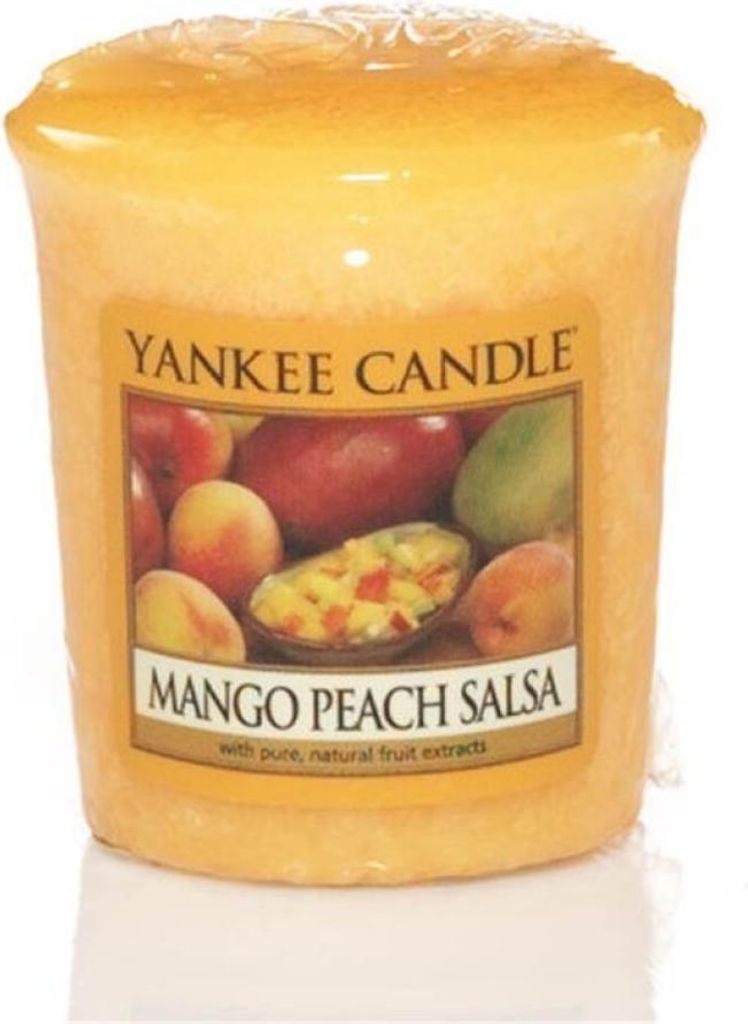 Yankee Candle - Bougie Mango Peach Salsa - Bougie votive Image du produit 