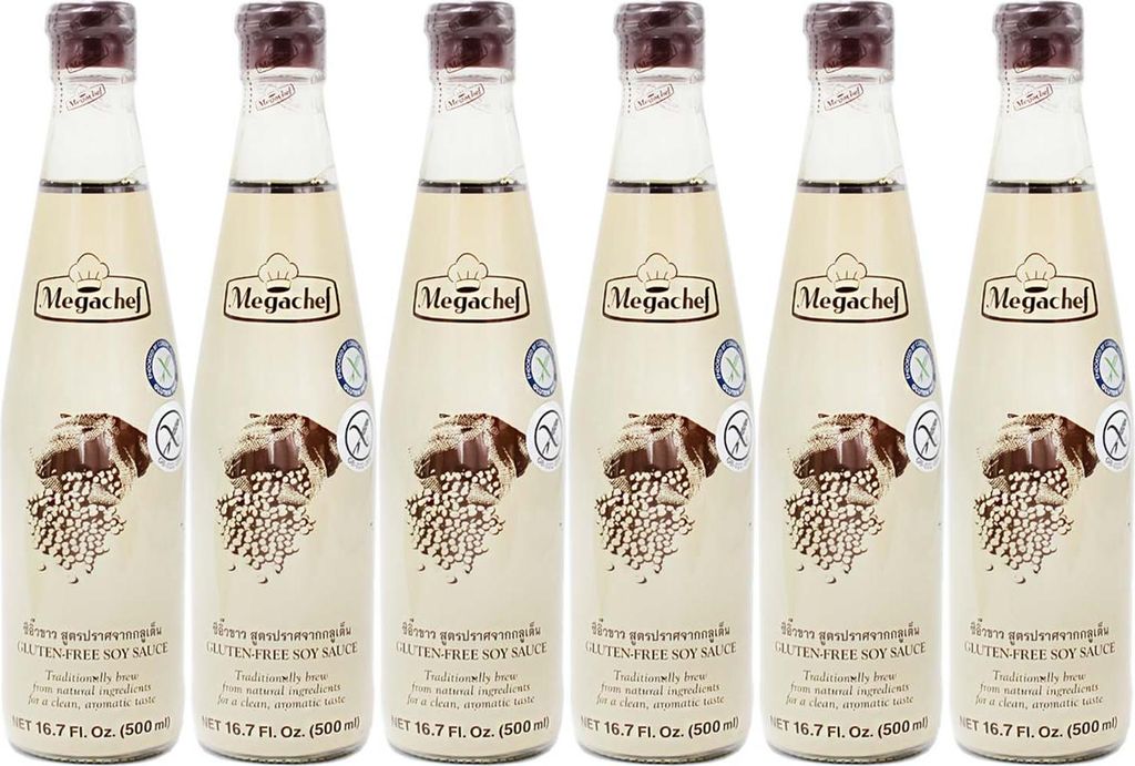 Megachef Glutenfreie Sojasauce 6x500ml