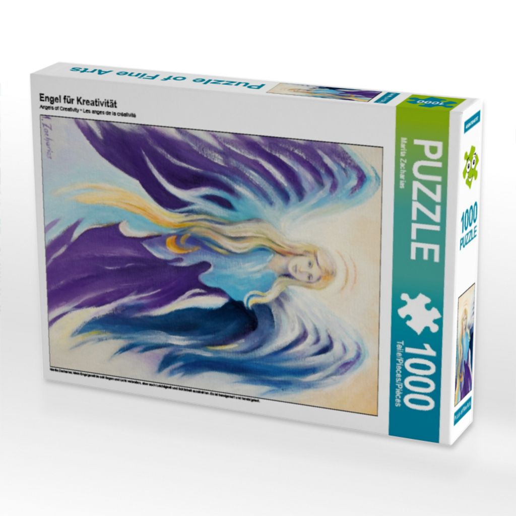Calvendo Engel für Kreativität 1000 Teile Puzzle hoch 480x640mm, Zacharias Marita; 7415946