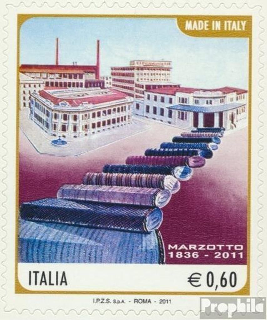 Briefmarken Italien 2011 Mi 3485 (kompl.Ausg.) postfrisch Italy