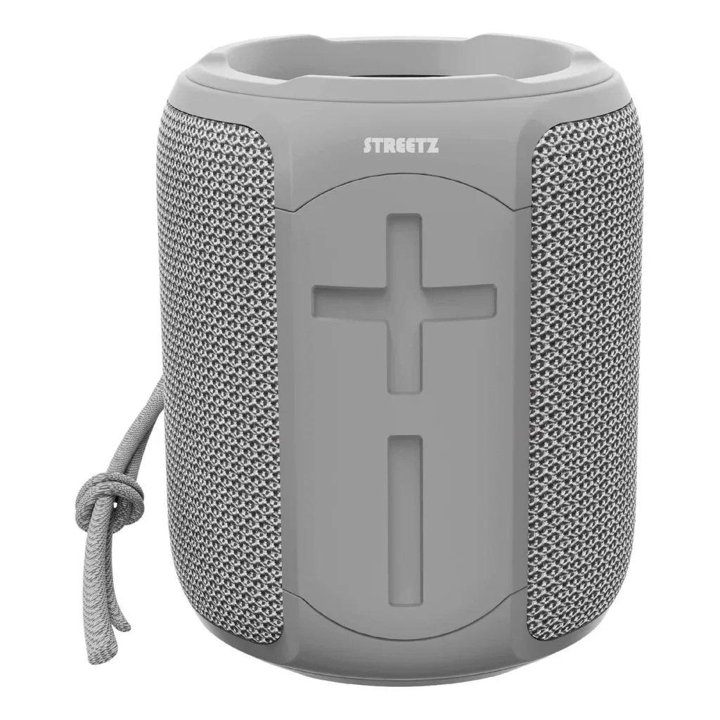 STREETZ Enceinte Bluetooth 10W TWS IPX7 avec Port MicroSD et Entrée AUX