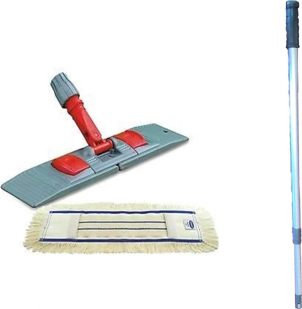 Wischmopp Set "Premium" mit Teleskopstiel 50 cm inkl. 1 x Produktbild 