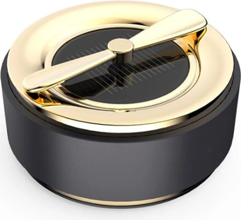 Diffusore Aromaterapia Auto USB Solare: Umidificatore Ultrasuoni Gold
