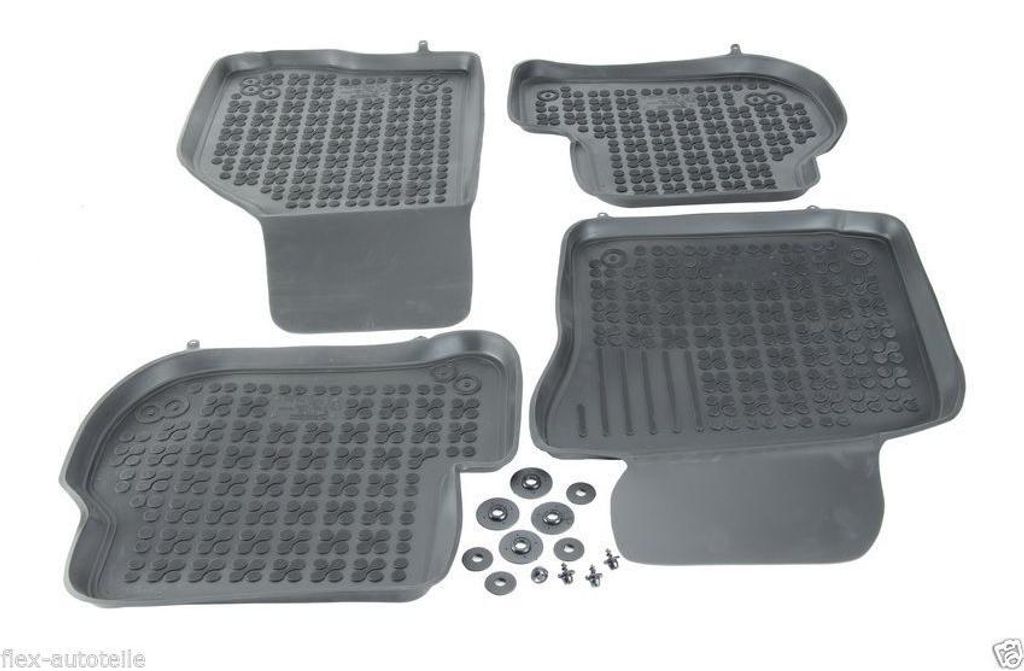 REZAW PLAST rubberen vloermatset voor VW GOLF VI (5K1), Productafbeelding 