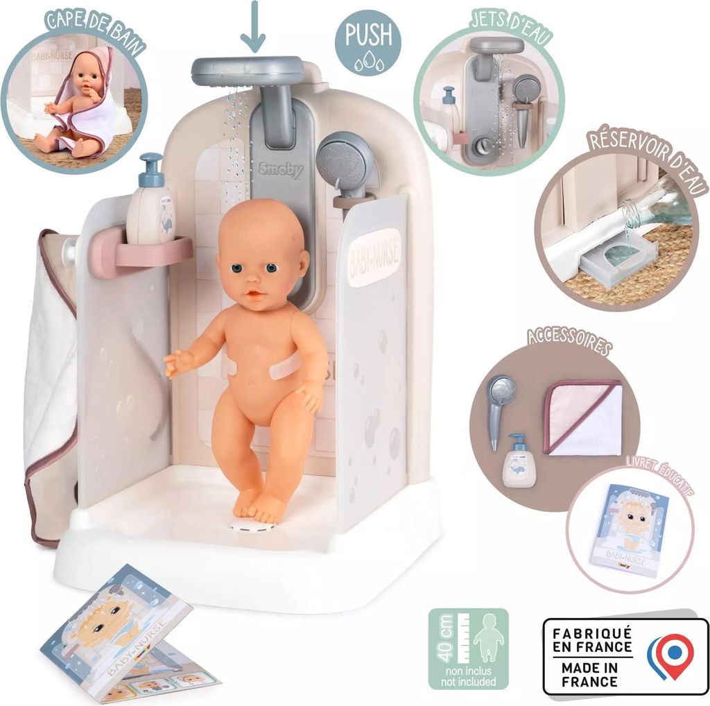SMOBY Baby Nurse Puppendusche 220382 Produktbild 