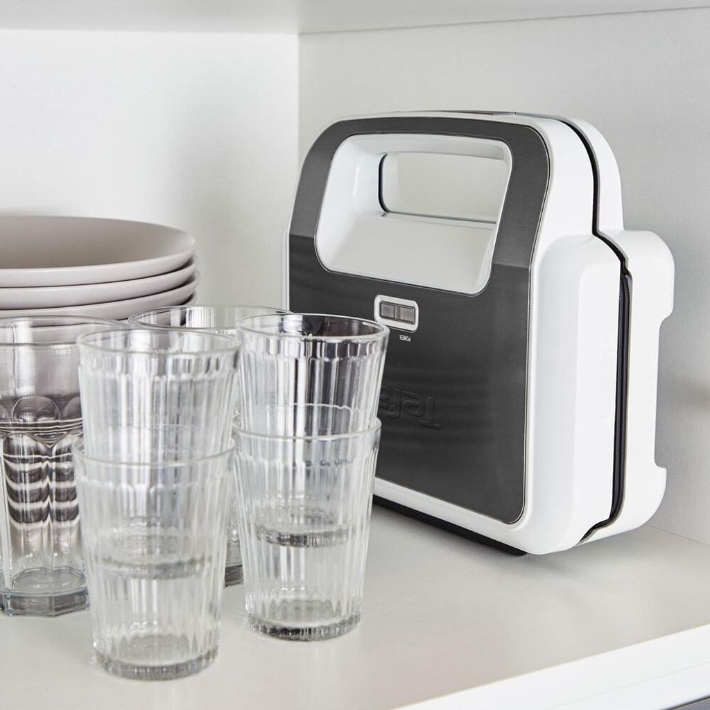 Tefal Snack XL Sandwich/Waffle maker - Silver/white Produktbild 11