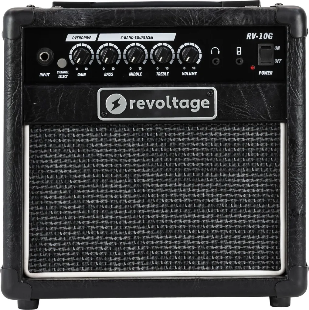 Ampli Combo Guitare Électrique Revoltage RV-10G Transistors 10W