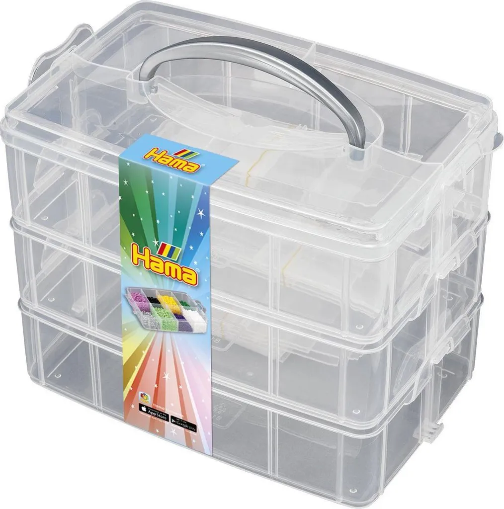 Boîte Rangement Perles Hama 6750 : Fini le Désordre avec cette Mallette