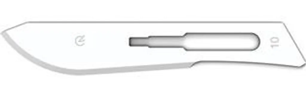 Lame Chirurgiche Gima 27000 Misura 10 - Acciaio al Carbonio Sterile