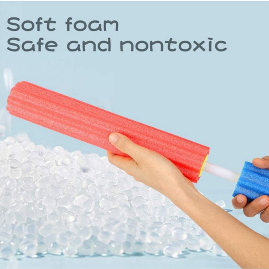 1x Speelgoed Soft XL Wasserspritze Schaumstoff Wasserpistole Wasserkanone 54cm 