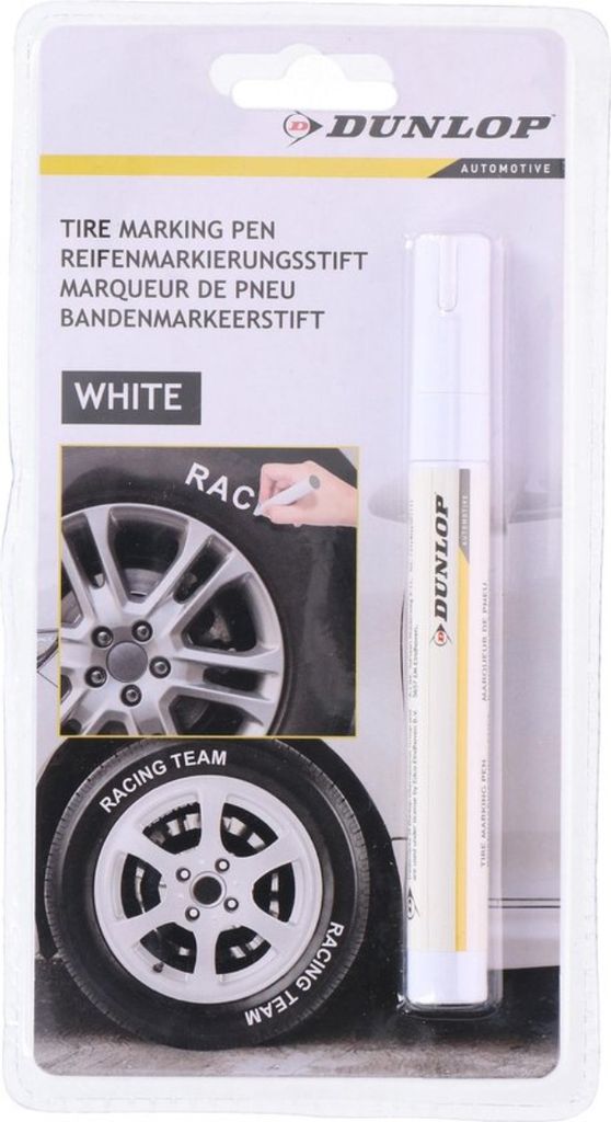 Dunlop Reifenmarker für Erwachsene, Weiß, 4,5 Ml Produktbild 