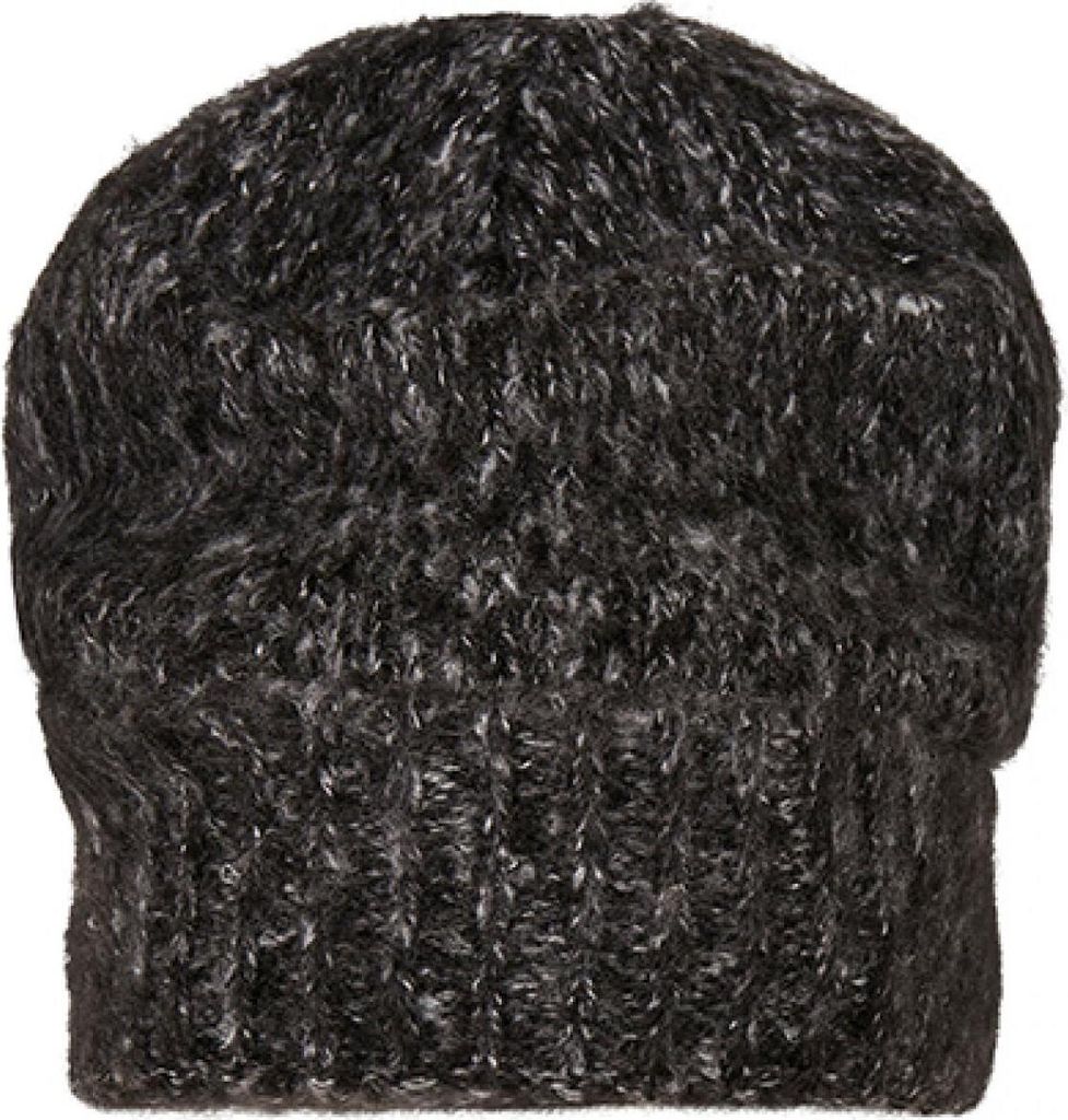 FLEXFIT 1503A | Soft Acrylic Beanie, Breite, gerippte Bündchen - Farbe: Grey - Größe: One Size
