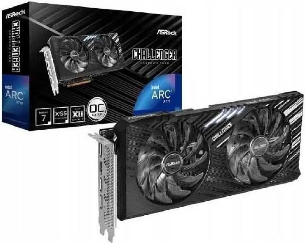 Carte graphique ASRock Intel Arc A770 Challenger SE 16GB OC pour PC