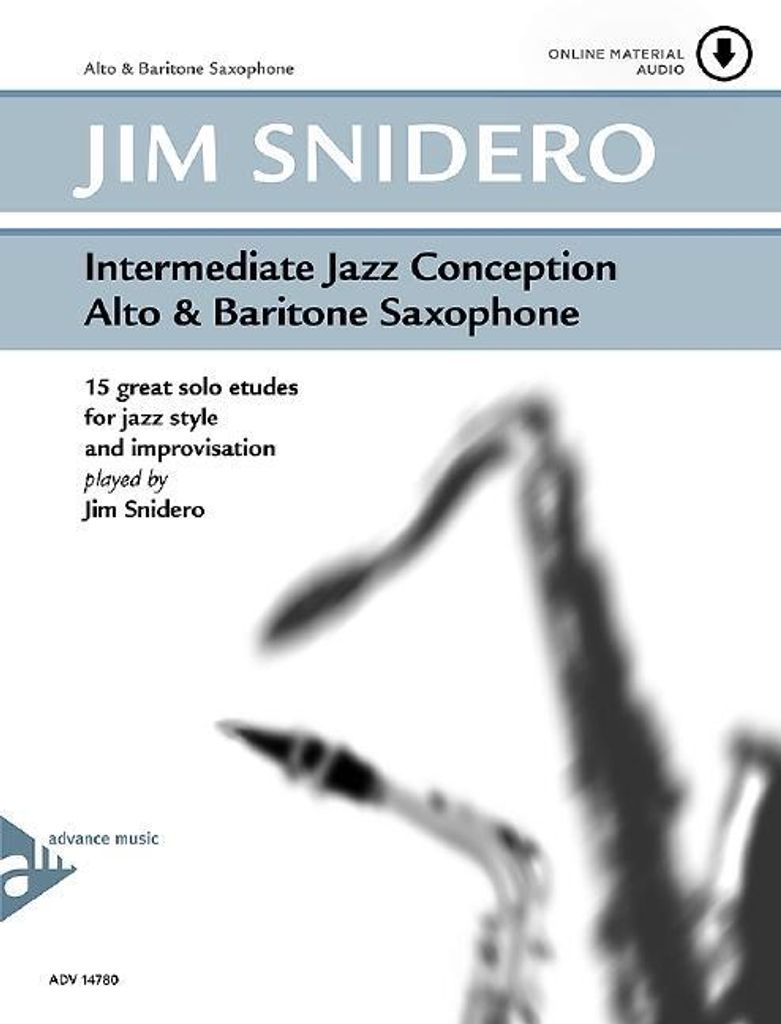 Intermediate Jazz Conception Alto Sax