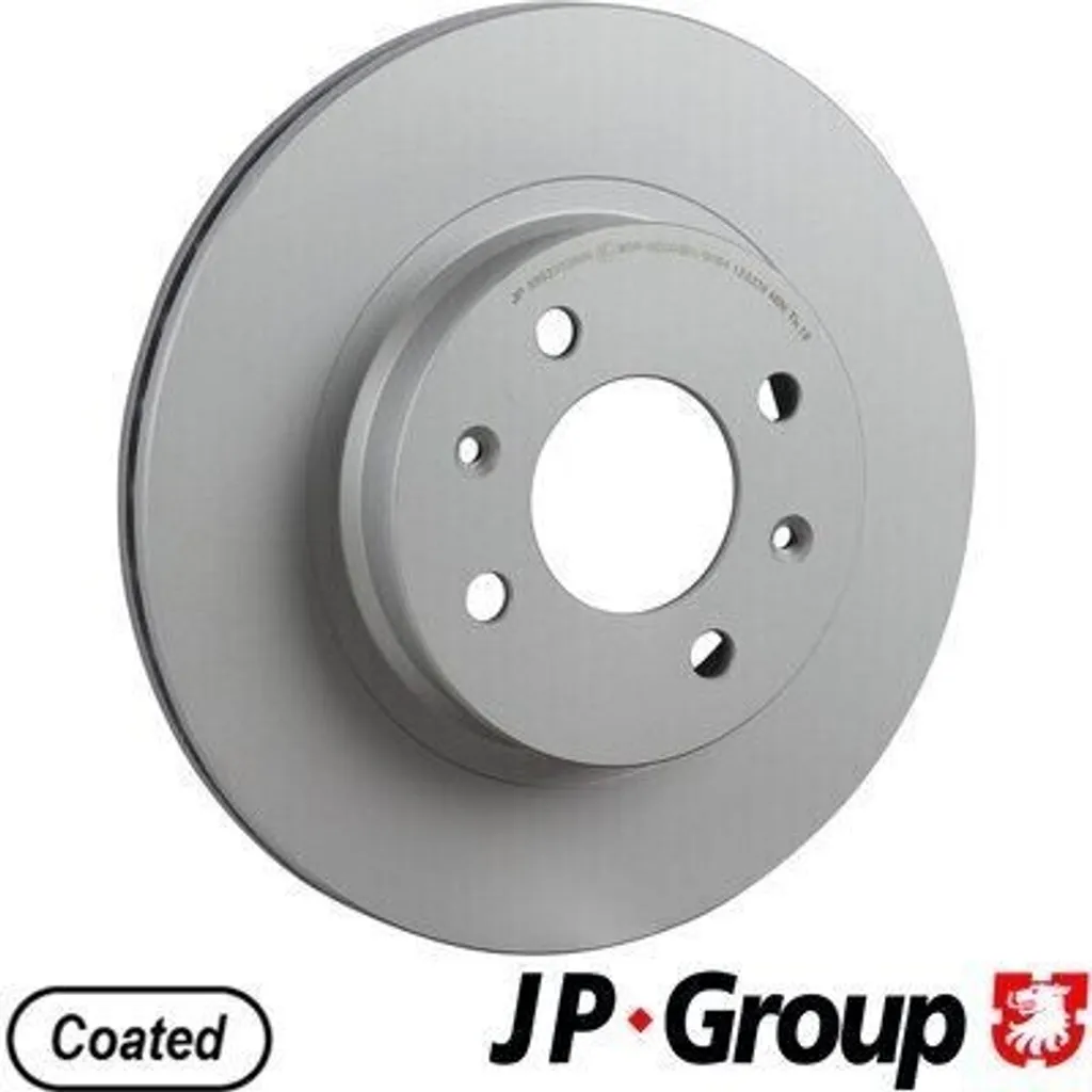 Disque de frein 256mm avant JP GROUP pour entretien Hyundai i20 PB PBT 2x