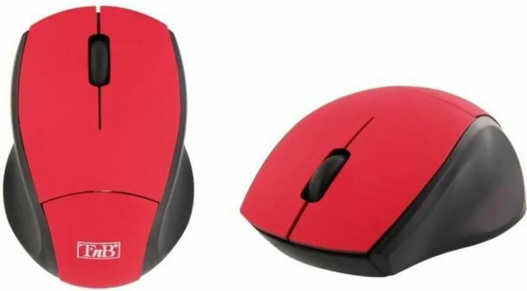 Souris optique filaire T'NB MM240RD pour ordinateur PC et Mac portable