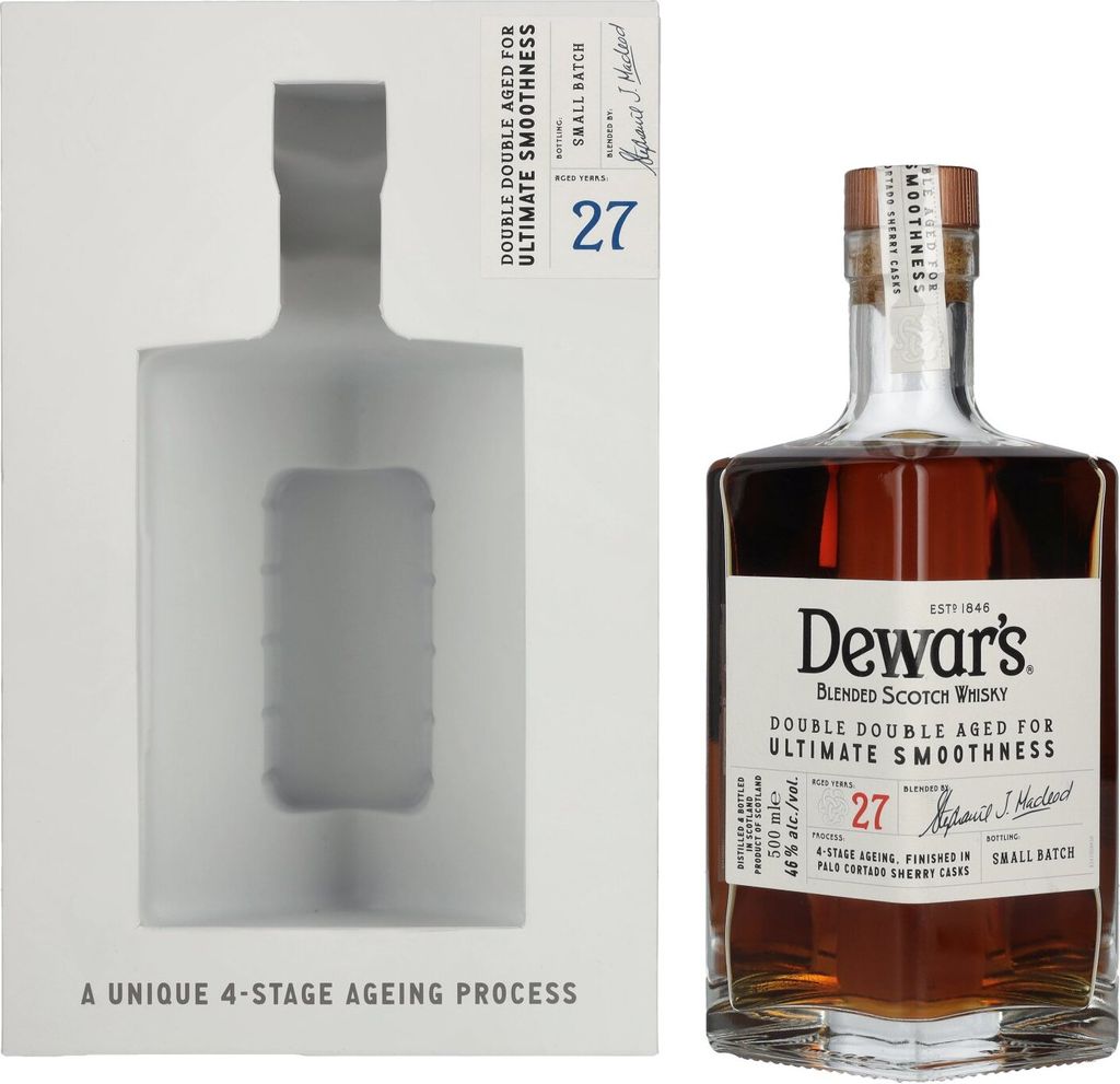 WHISKY DEWARS 27 AÑOS Whisky Schottland 50.00 cl 46.0 %