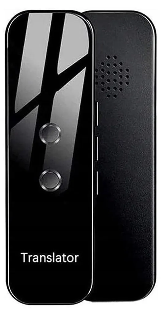 Traducteur vocal 127 langues sans Wi-Fi avec écran tactile HD Noir