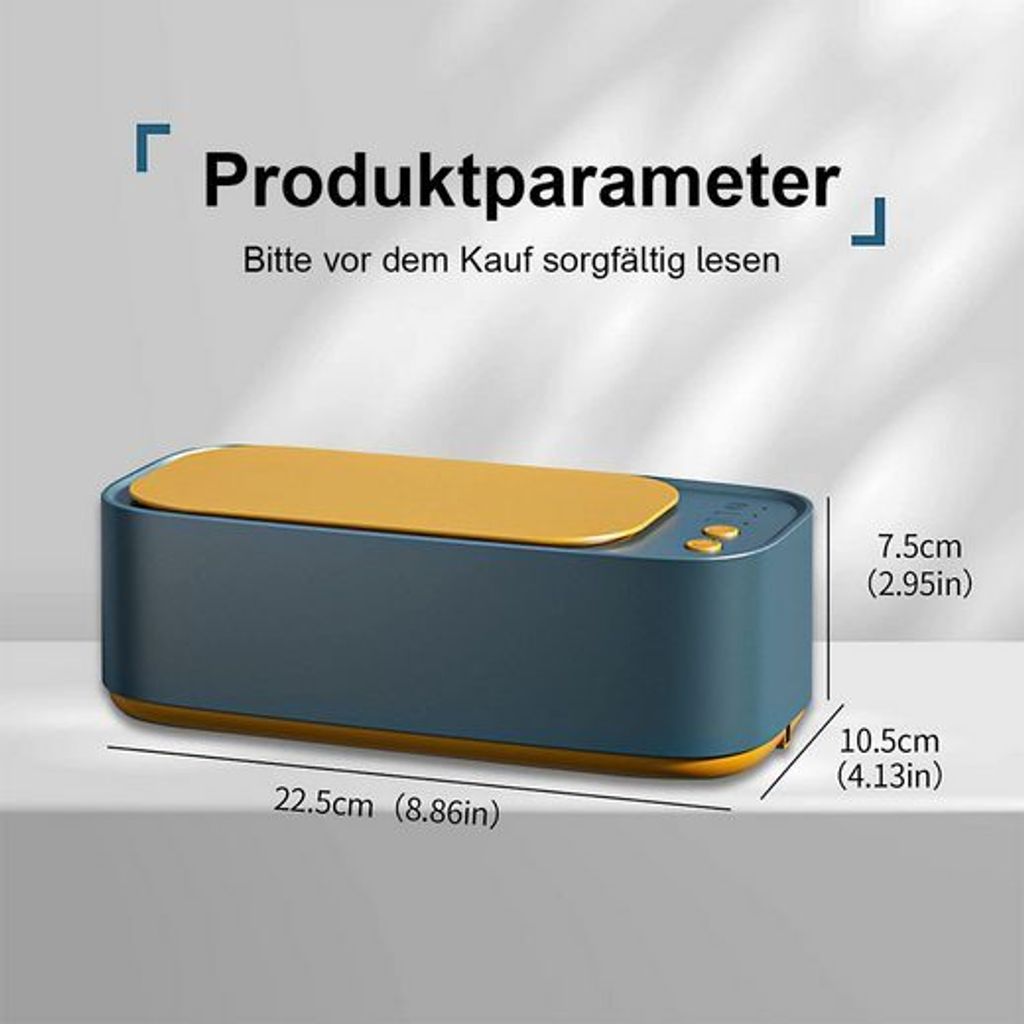 Ultraschallreiniger 350 ml Ultraschallreiniger, 45kHz, 3 Produktbild 2
