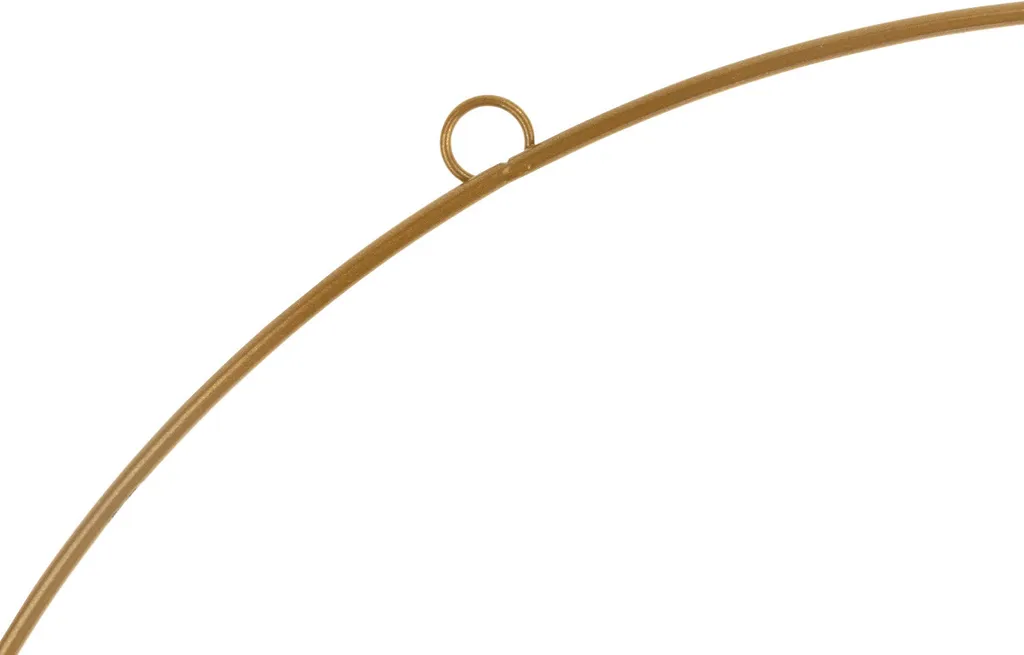 Support couronne de fleurs en métal 40cm base pour guirlande - 2