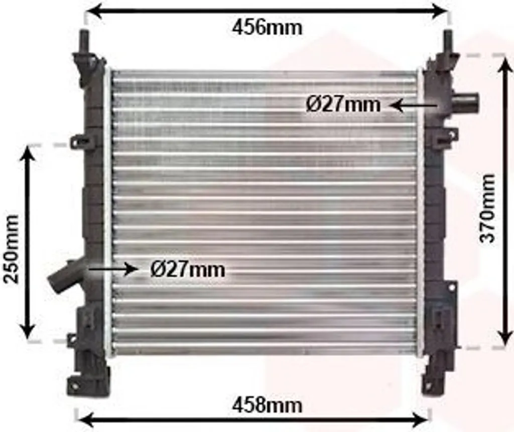 Radiateur moteur pour Ford Ka et Street Ka idéal pour l'entretien