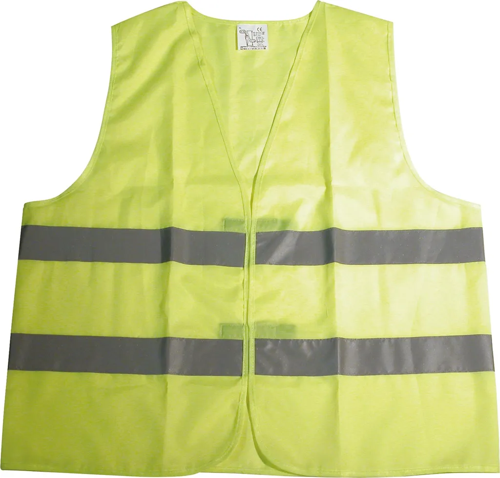 Dresco Gilet Sicurezza Junior Giallo Riflettente | Protezione Bici Bambino