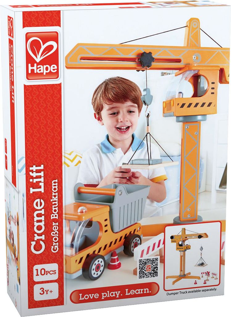Hape Playscapes Großer Baukran, E3011 Produktbild 