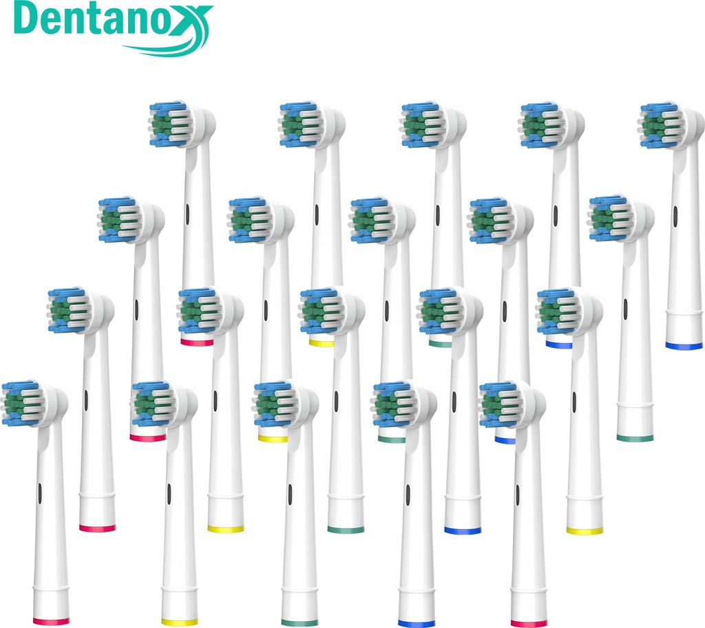 20 Aufsteckbürsten für Oral B Ersatzbürsten Zahnpflege Produktbild 1