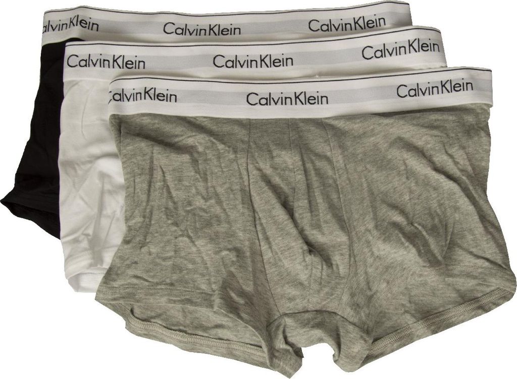 Boxer uomo CK CALVIN KLEIN confezione 3pezzi elastico a Immagine del prodotto 