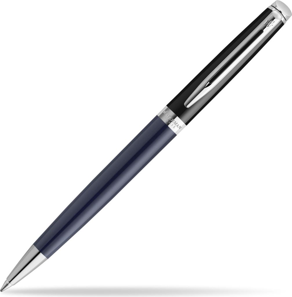 WATERMAN Kugelschreiber Hémisphère Blocking BB C.C.Blau M Geschenkbox