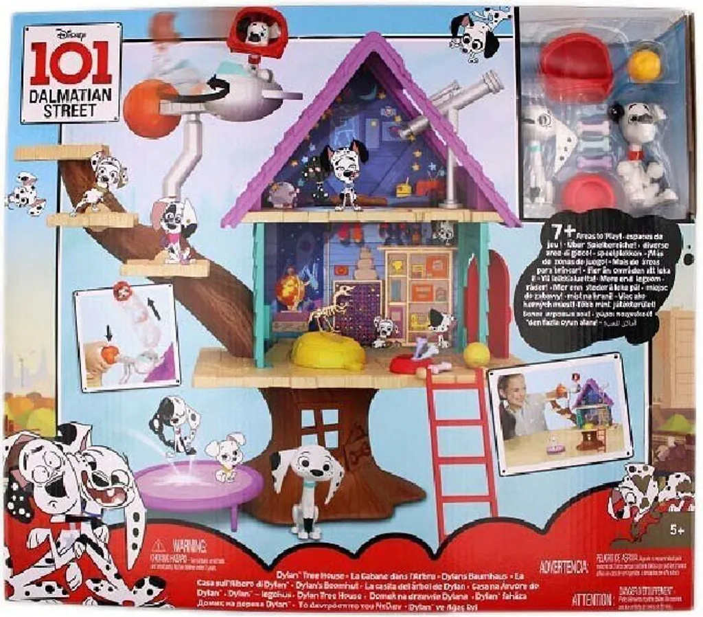 Cabane de Dylan 101 Dalmatiens Multicolore avec Fonctions Interactives - 12