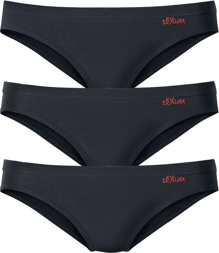 s.Oliver Bikinislip schwarz Größe 36/38 Produktbild 