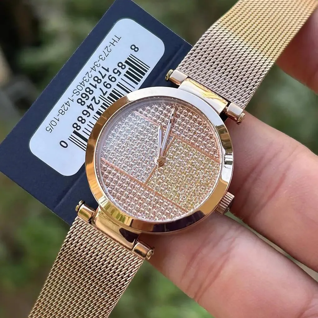 Tommy Hilfiger 1781868 Rose Gold: Qualità e Precisione Donna - 8