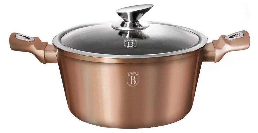Berlinger Haus Casserole en Granit BH-1514 20cm Rose Gold Image du produit 