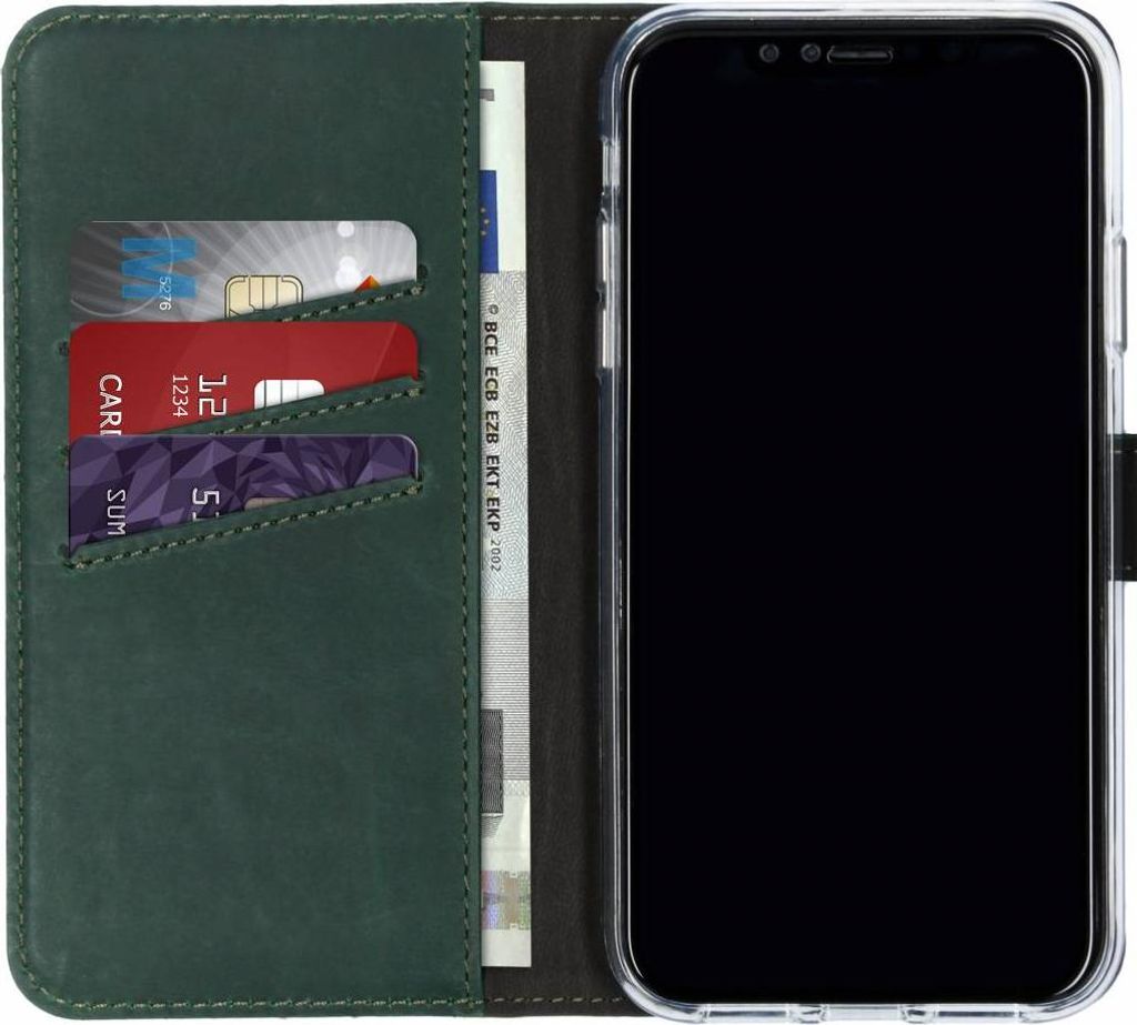 Selencia Etui z prawdziwej skóry dla Apple iPhone Xr - Zdjęcie produktu 