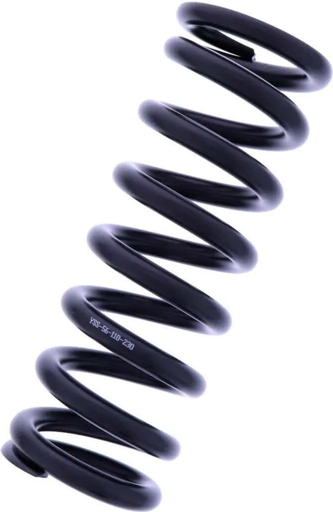 Ressort de suspension arrière YSS noir 56-110-230 haute performance moto