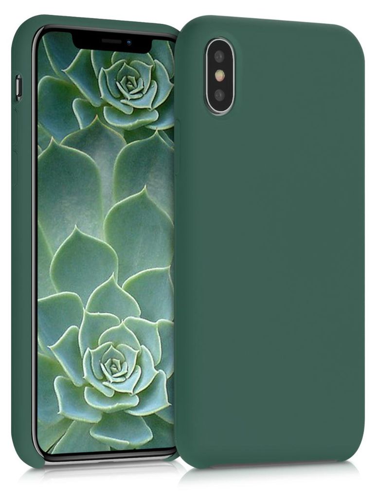 kwmobile Handyhülle für Apple iPhone X Hülle - Case Silikon Produktbild 