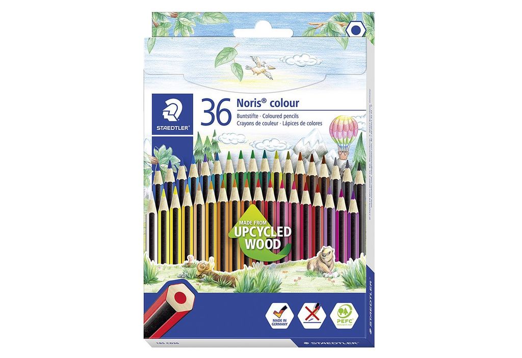 STAEDTLER Noris® colour 185 Buntstifte farbsortiert, 36 St. Produktbild 6