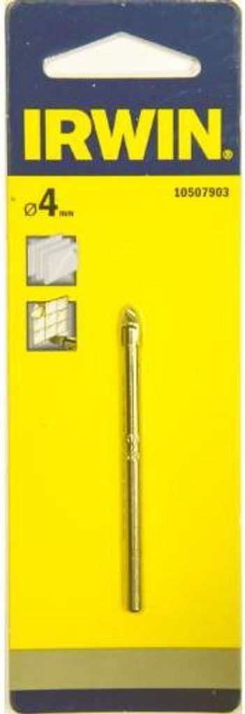 Irwin Glas- & Fliesenbohrer 4 mm