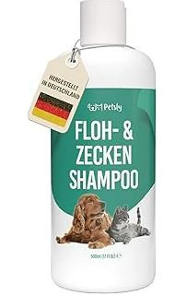 Shampoo Antipulci Cani 500ml Olio di Melaleuca - Protezione Naturale Zecche