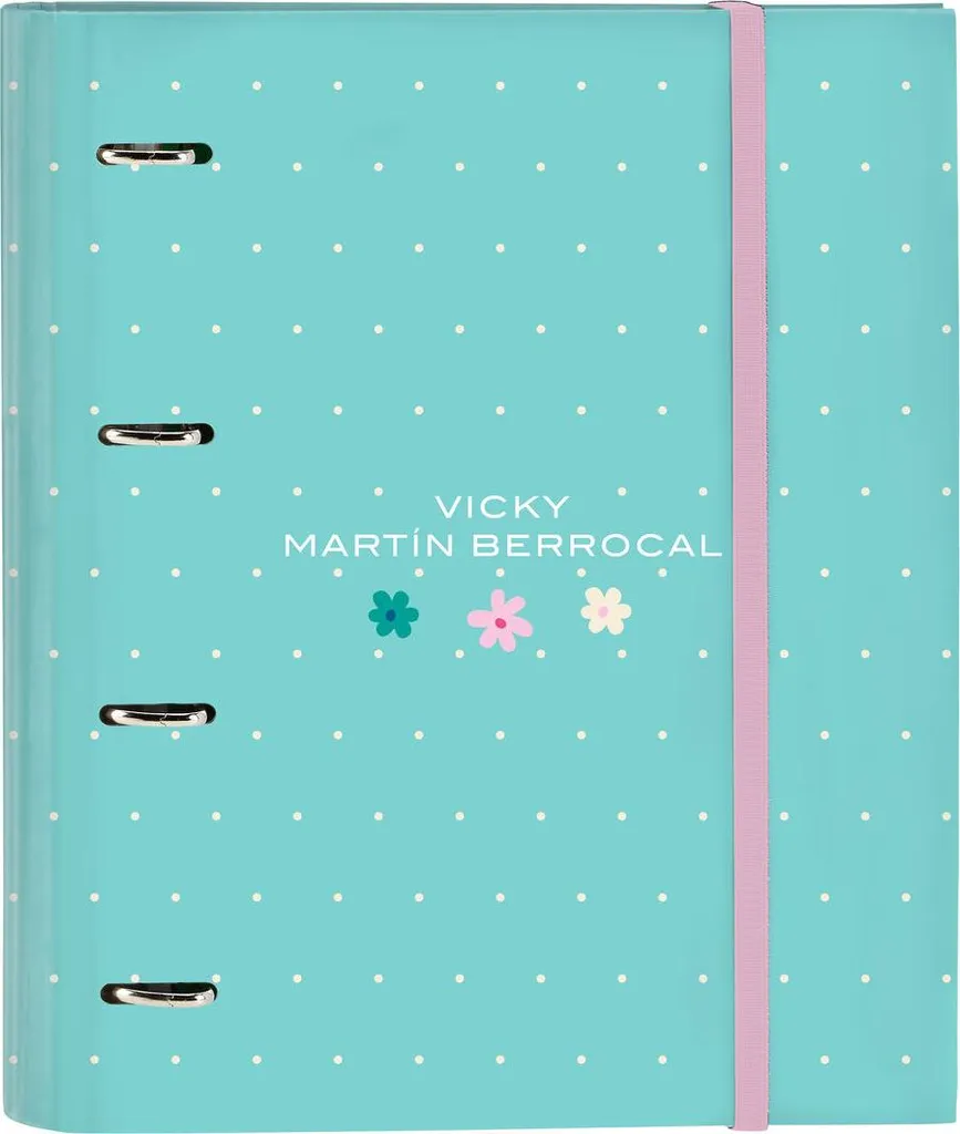 Raccoglitore Scolastico Vicky Martín Berrocal Mint Paradise con Ricambio