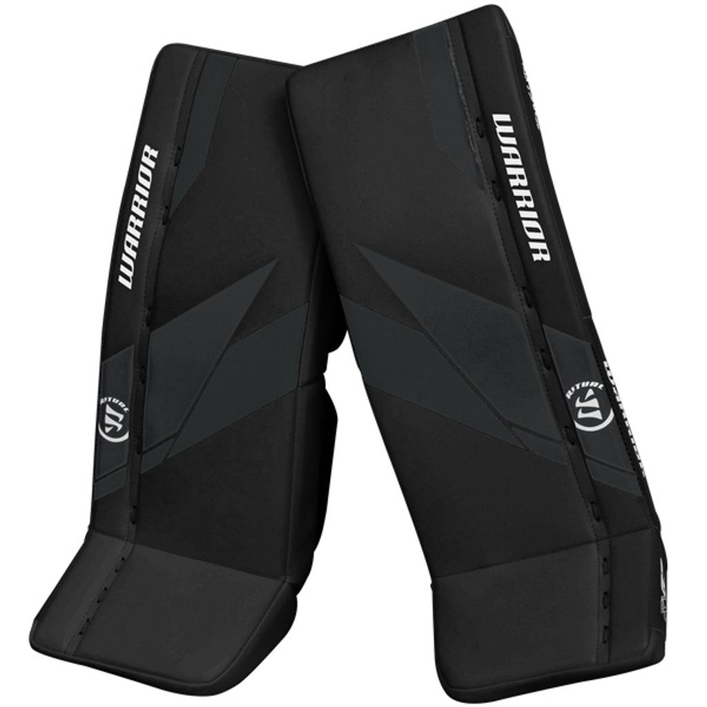 Warrior Ritual G7 Goalie Schienen Bambini, Größe:20 + 0.5 Zoll, Farbe:schwarz