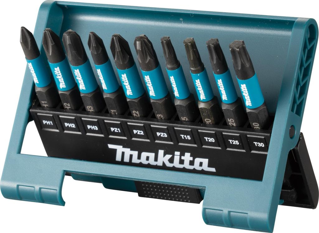 Makita E-12011 Rázová černá sada bitů 10 ks Obrázek produktu 