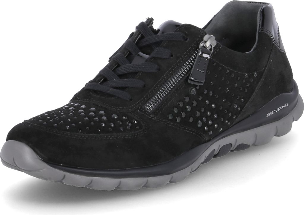 Gabor (0) Komfort Schnürschuhe schwarz Damen 343932333735 Schwarz 35 EU