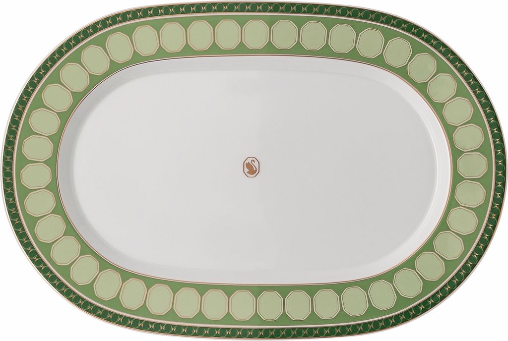 Swarovski x Rosenthal Platte 40 cm Fern 19850-426349-12740