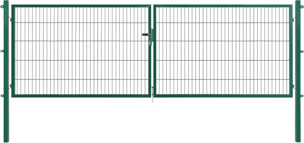 Arvotec Gartentor BxH 400x100 cm mit Schließzylinder und Produktbild 