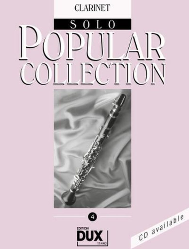 Popular Collection 4. Clarinet Solo