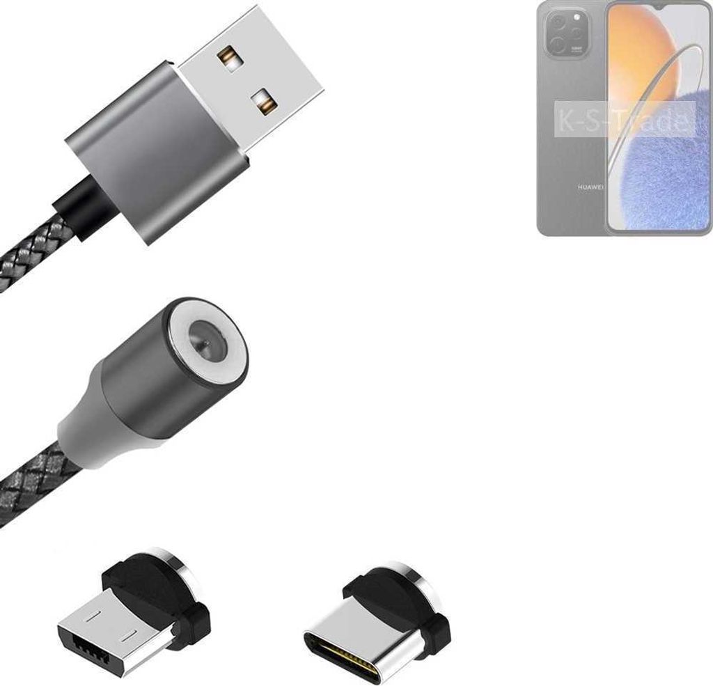 K-S-Trade Hochwertiges Magnet-Lade-kabel Sync-Kabel Produktbild 