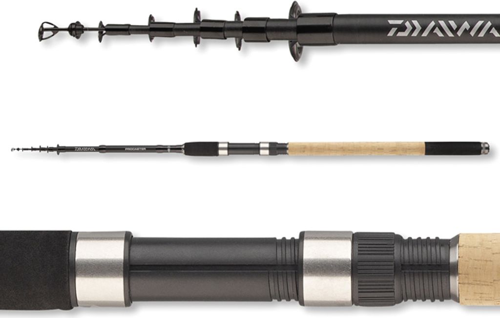 DAIWA Procaster Tele, 4,2m, 13,78ft, 10-30g, 9 Teile, Tele-Allround Angelrute, 11645-420
